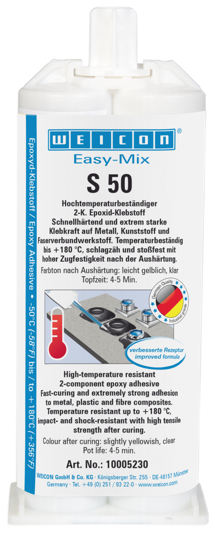 Easy-Mix S 50 Epoxy Adhesive | epoxy adhesive for quick repair and maintenance jobs Easy-Mix S 50 Epoxy Adhesive | epoxy adhesive for quick repair and maintenance jobs