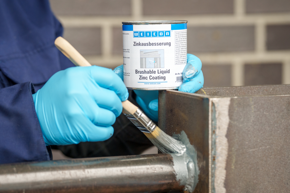 Brushable Liquid Zinc Coating | corrosion protection for galvanized surfaces