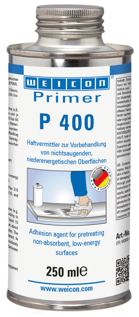 Primer P 400 | bonding agent for low surface energy plastics Primer P 400 | bonding agent for low surface energy plastics