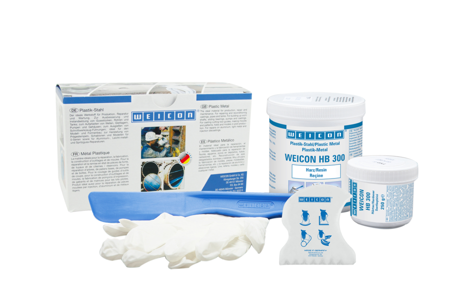WEICON HB 300 | high-temperature-resistant epoxy resin system for repairs and moulding WEICON HB 300 | high-temperature-resistant epoxy resin system for repairs and moulding