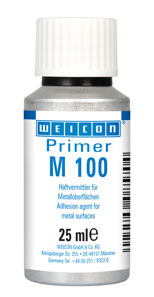 Primer M 100 | bonding agent for non-absorbent metal surfaces Primer M 100 | bonding agent for non-absorbent metal surfaces
