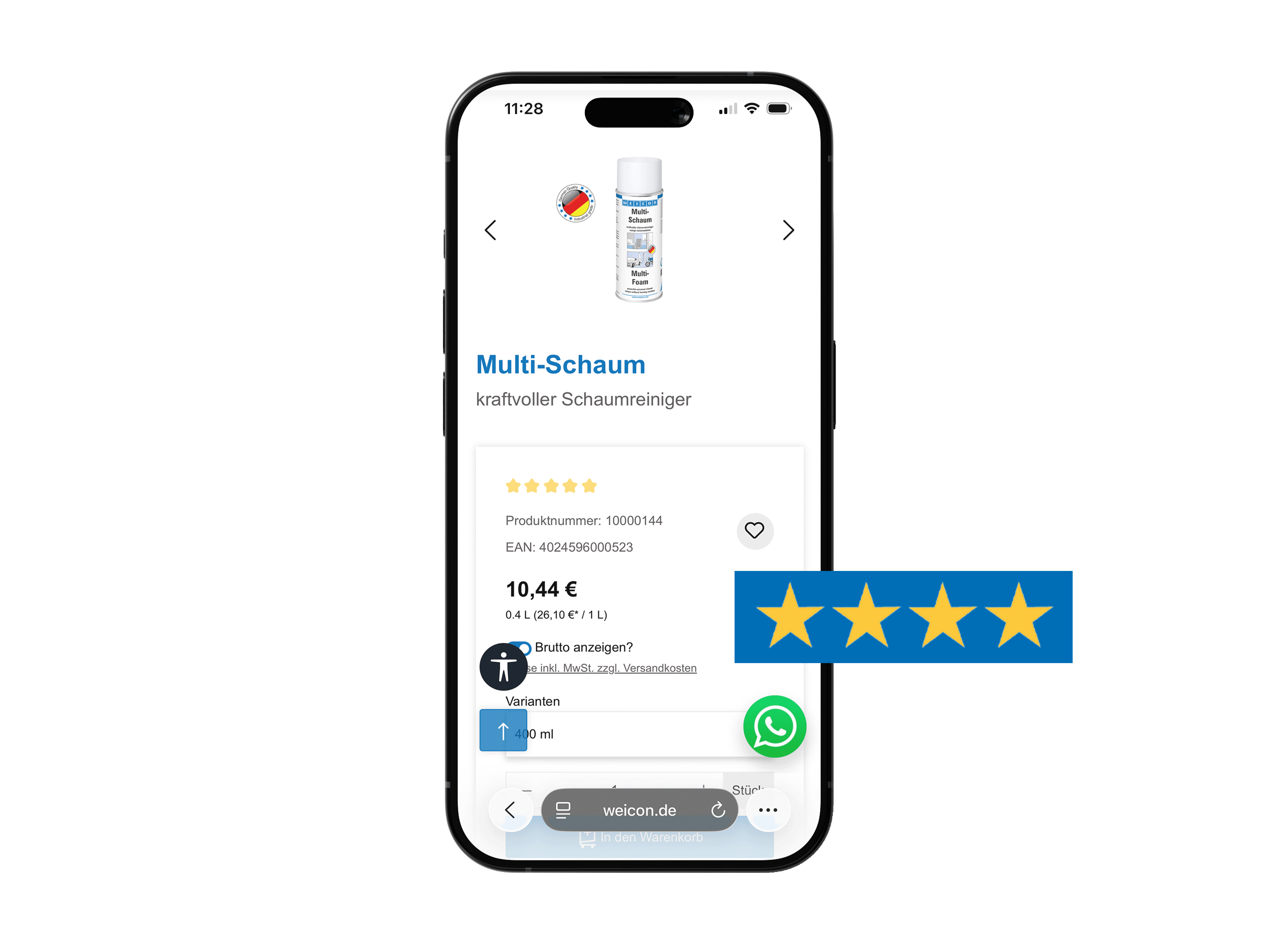 browser, phone, screenshot, ecommerce, rating