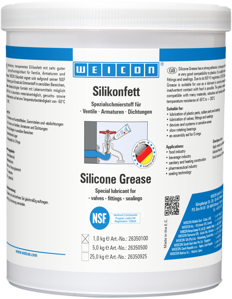 Silicone Grease | Food-safe lubricating grease Silicone Grease | Food-safe lubricating grease