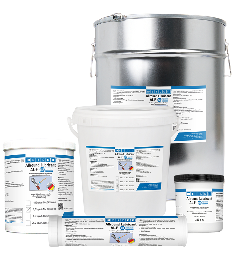 AL-F High-Performance Grease | Food-safe multi-purpose grease