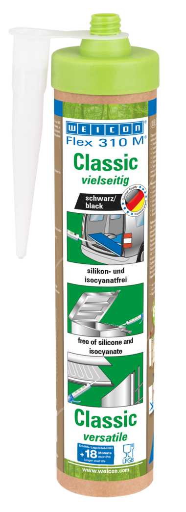 Flex 310 M® Classic MS-Polymer | MS polymer-based elastic adhesive for versatile use