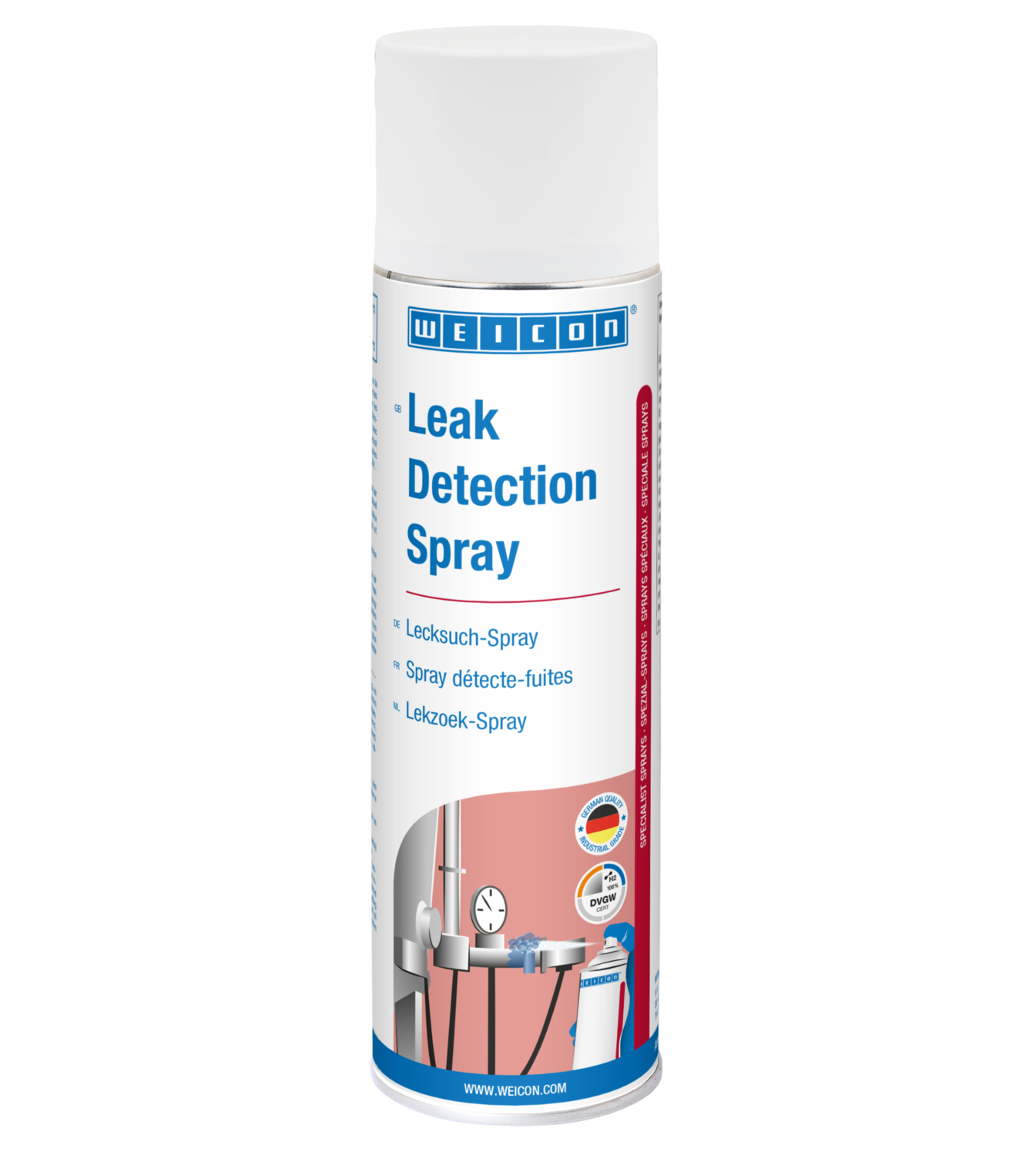 Leak Detection Spray | locate cracks and leaks in pressurised pipes