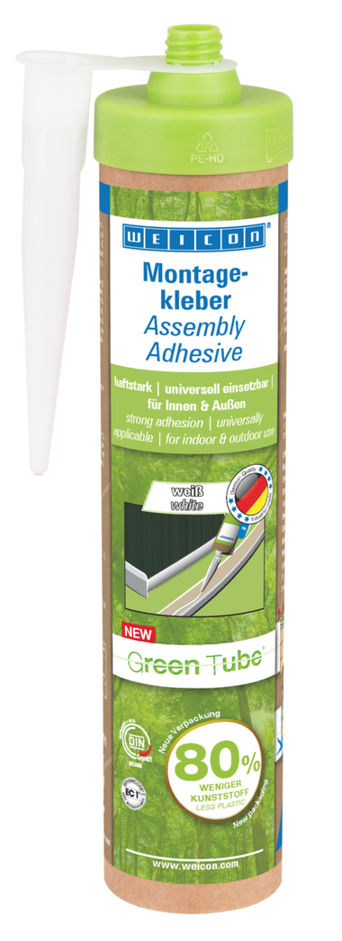 WEICON Green Tube Assembly Adhesive | powerful universal adhesive for indoor and outdoor use