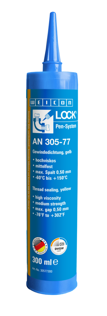 WEICONLOCK® AN 305-77 Thread Sealing | medium strength, with drinking water approval WEICONLOCK® AN 305-77 Thread Sealing | medium strength, with drinking water approval