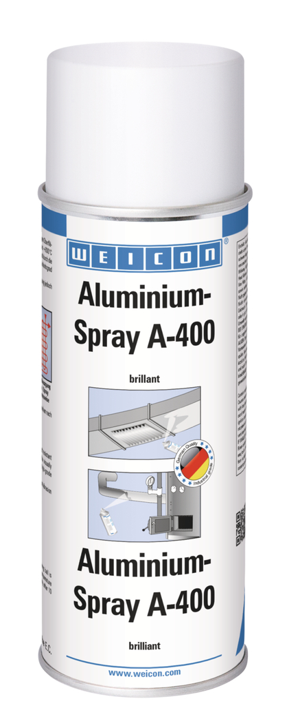 Aluminium-Spray A-400 brilliant | high-grade protection against rust and corrosion Aluminium-Spray A-400 brilliant | high-grade protection against rust and corrosion