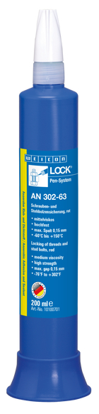 WEICONLOCK® AN 302-63 Locking of Threads and Stud Bolts | high strength