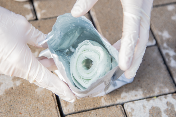 gloves, rubber gloves, bandage, wound care, medical supply