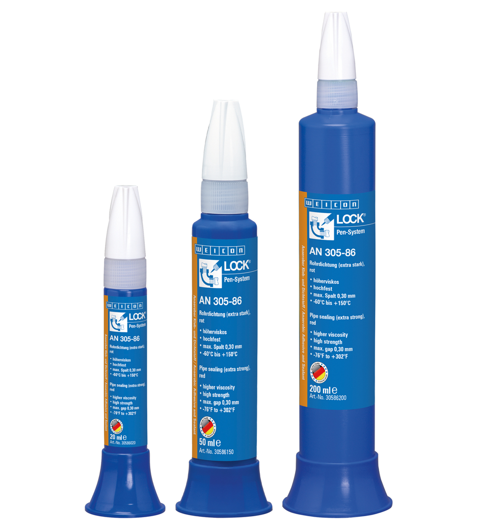 WEICONLOCK® AN 305-86 Pipe Sealing | extra strong, high strength, higher viscosity