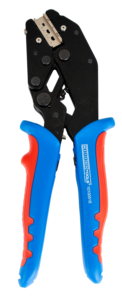 Crimping tool ERGO | for crimping MC4 connectors/insulated wire end ferrules/insulated cable lugs