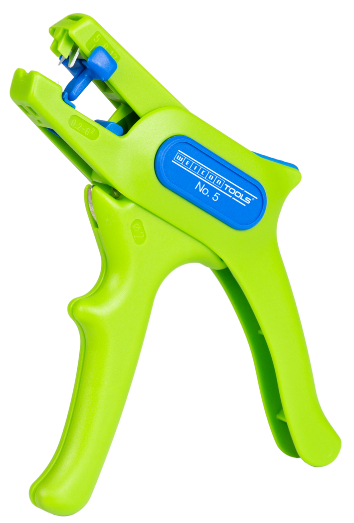 Wire Stripper No. 5 Green Line | Sustainable stripping tool I for all common stranded and solid conductors, working range 0,2 - 6,0 mm² Wire Stripper No. 5 Green Line | Sustainable stripping tool I for all common stranded and solid conductors, working range 0,2 - 6,0 mm²