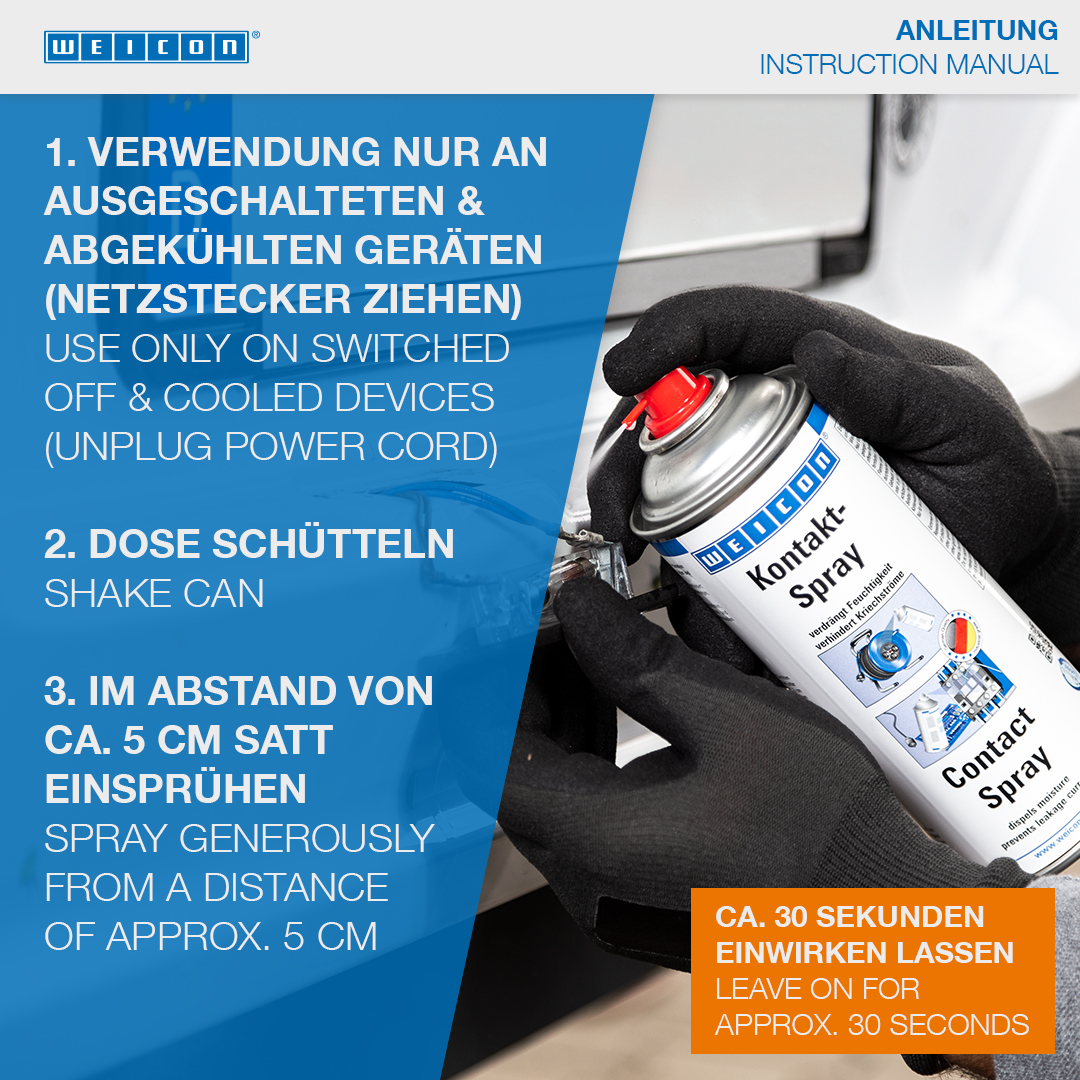 Contact Spray | protection and care of electrical contacts