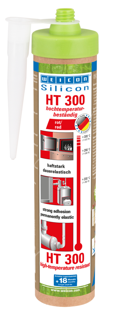 Silicone HT 300 | sealant, high-temperature-resistant up to 300°C