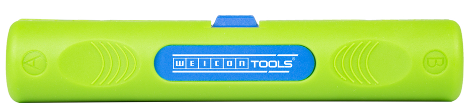 Coax-Stripper No. 2 Green Line | Sustainable stripping tool I for skinning and stripping coaxial cables I working range 4,8 - 7,5 mm Ø Coax-Stripper No. 2 Green Line | Sustainable stripping tool I for skinning and stripping coaxial cables I working range 4,8 - 7,5 mm Ø