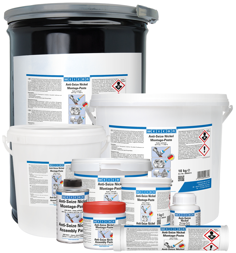 Anti-Seize Nickel Assembly Pastes | lubricant and release agent paste, high-temperature-resistant