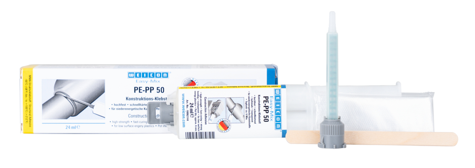 Easy-Mix PE-PP 50 Structural Acrylic Adhesive | construction adhesive based on methyl acrylate for special plastics