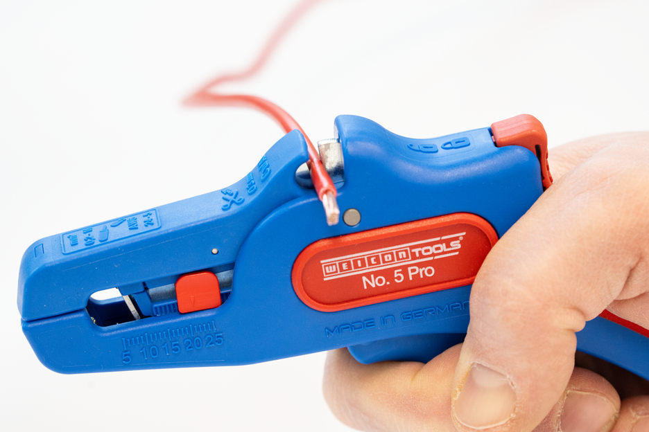 Wire Stripper No. 5 Pro | for all common stranded and solid conductors I working range 0,2 - 16,0 mm²