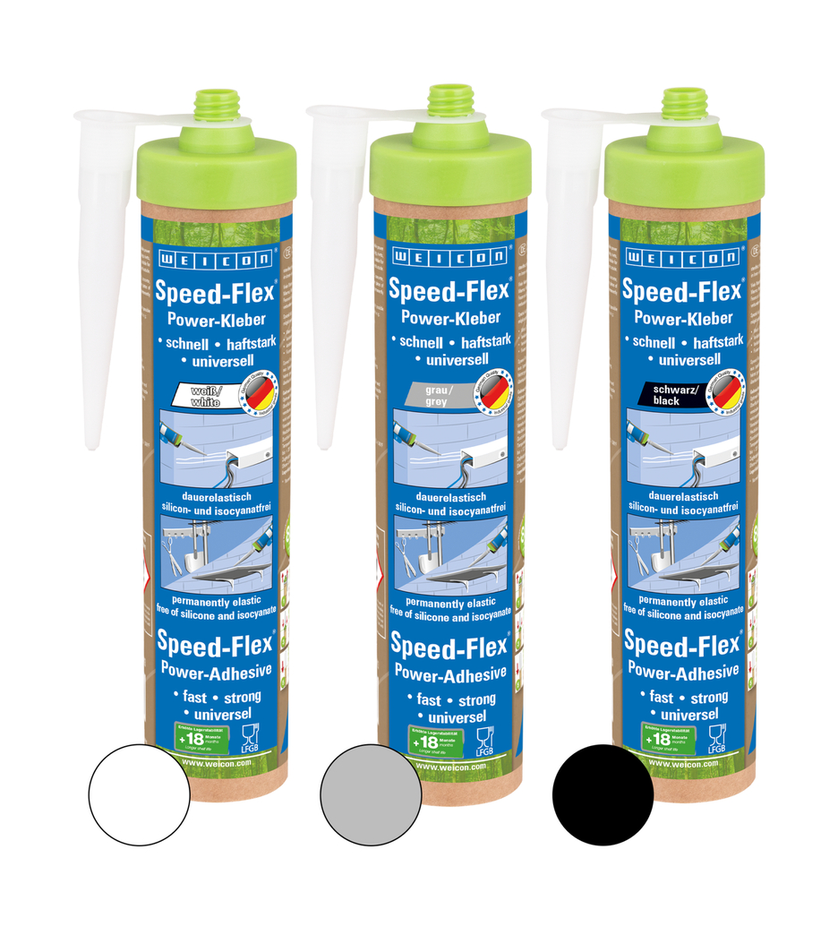 Speed-Flex® MS-Polymer | high-viscosity adhesive and sealant with high initial strength, based on MS-Polymer