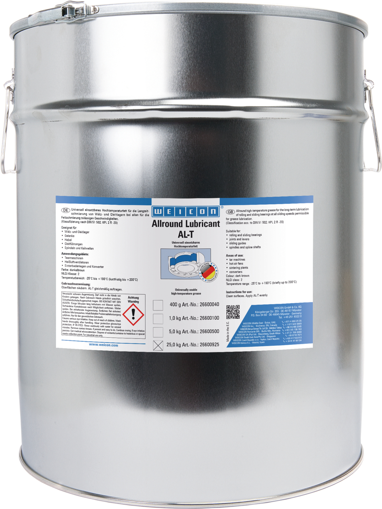AL-T High-Performance Grease | High-temperature grease 190°C AL-T High-Performance Grease | High-temperature grease 190°C