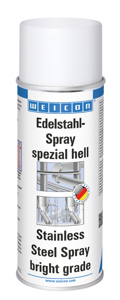 Stainless Steel Spray bright grade | corrosion- and weather-resistant surface coating