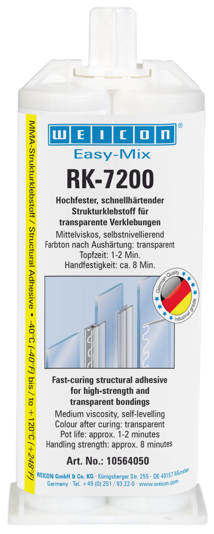 Easy-Mix RK-7200 Structural Acrylic Adhesive | structural acrylic adhesive, impact-resistant Easy-Mix RK-7200 Structural Acrylic Adhesive | structural acrylic adhesive, impact-resistant