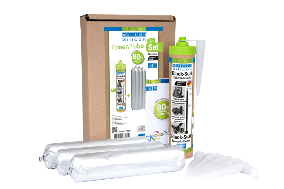 Black-Seal Special Silicone | permanently elastic sealant for oil- or grease-resistant areas
