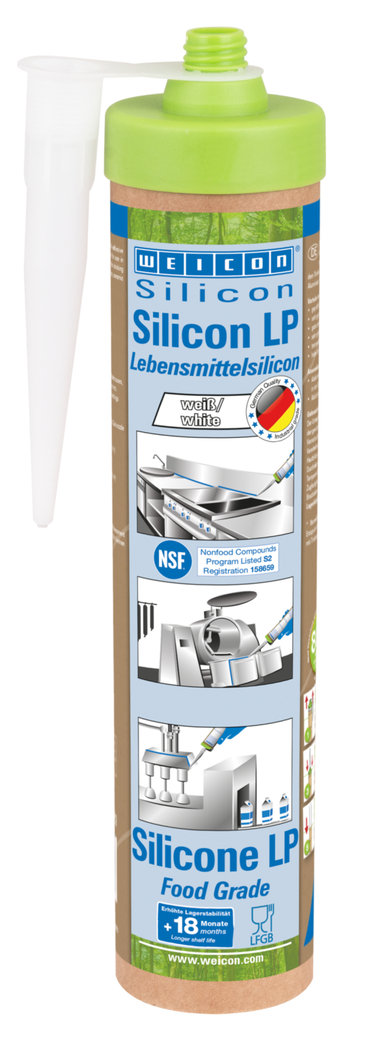 Silicone LP | permanently elastic sealant for the food and drinking water sector